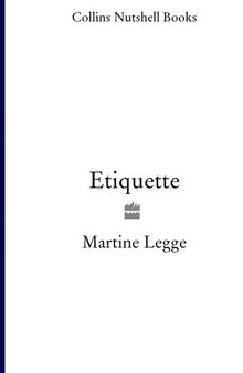 Etiquette (Collins Nutshell Books)