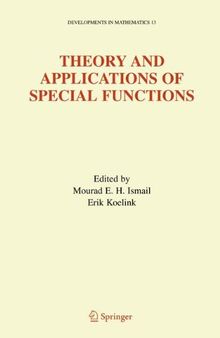 Theory and Applications of Special Functions: A Volume Dedicated to Mizan Rahman
