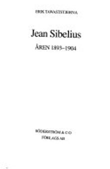 Jean Sibelius: Åren 1893–1904