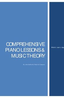 COMPREHENSIVE PIANO LESSONS & MUSIC THEORY