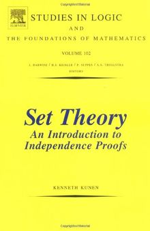 Set Theory. An Introduction to Independence Proofs