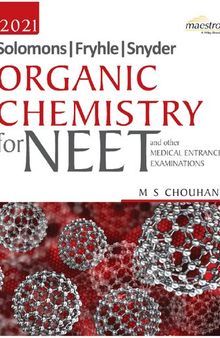 2021 Solomon Fryhle Snyder Organic Chemistry for neet and other Medical Entrance Examinations