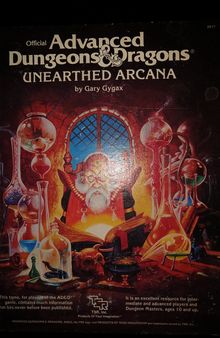 Official Advanced Dungeons and Dragons, Unearthed Arcana