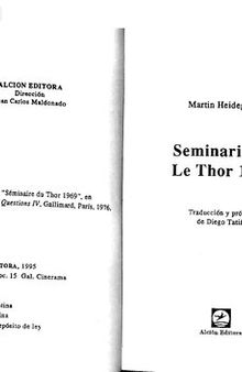 Seminario de Le Thor 1969