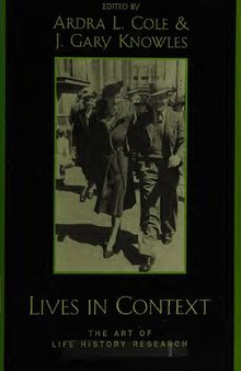 Lives in Context: The Art of Life History Research