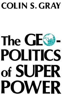 The Geopolitics of Super Power