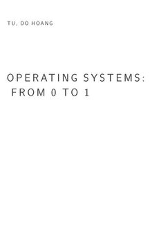 Operating system from 0 to 1