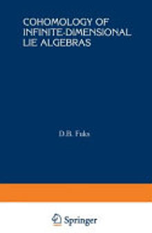Cohomology of Infinite-Dimensional Lie Algebras
