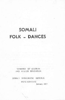 Somali folk-dances
