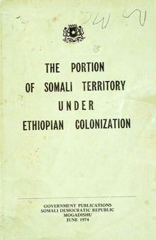 The portion of Somali territory under Ethiopian colonization
