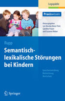 Semantisch-lexikalische Störungen bei Kindern: Sprachentwicklung: Blickrichtung Wortschatz