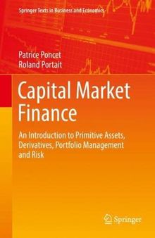 Capital Market Finance: An Introduction to Primitive Assets, Derivatives, Portfolio Management and Risk
