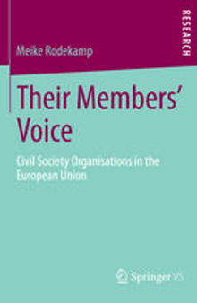Their Members’ Voice: Civil Society Organisations in the European Union