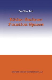 Köthe-Bochner Function Spaces