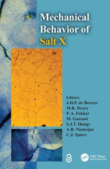 The Mechanical Behavior of Salt X