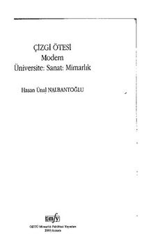 Çizgi Ötesi Modern Üniversite: Sanat: Mimarlık