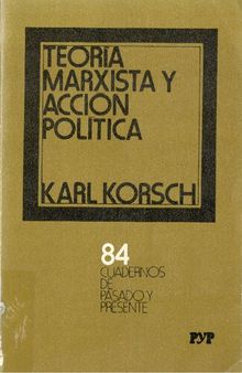 Teoría marxista y acción política