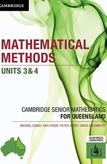 Mathematical Methods Units 3&4 for Queensland