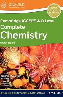 Cambridge IGCSE® & O Level Complete Chemistry: Student Book Fourth Edition