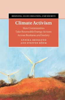 Climate Activism: How Communities Take Renewable Energy Actions Across Business and Society