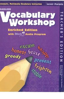 Vocabulary Workshop_Grade 2_Purple Level_Teacher Book (Key)