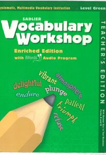 Vocabulary Workshop_Grade 3_Green Level_Teacher Book (Key)