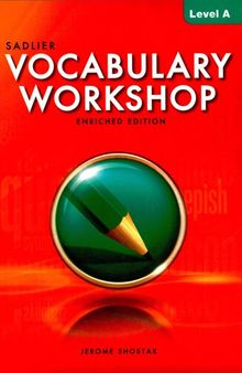 Vocabulary Workshop_Level A_Student Book