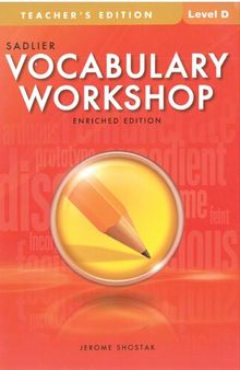Vocabulary Workshop_Level D_Teacher Book (Key)