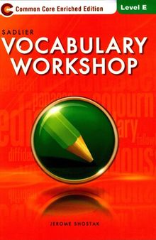 Vocabulary Workshop_Level E_Student Book
