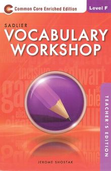 Vocabulary Workshop_Level F_Teacher Book (Key)