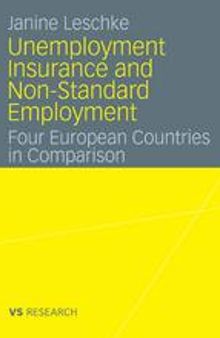 Unemployment Insurance and Non-Standard Employment: Four European Countries in Comparison