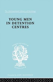 Young Men in Detention Centres Ils 213 (International Library of Sociology)