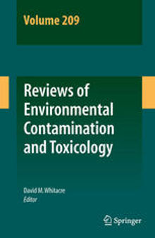 Reviews of Environmental Contamination and Toxicology Volume 209