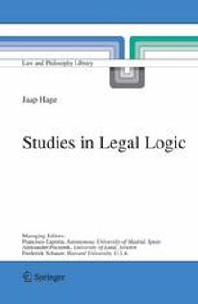 Studies in Legal Logic