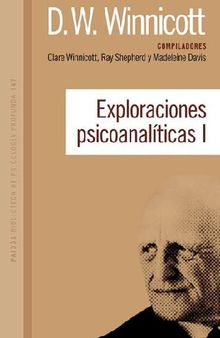 Exploraciones psicoanalíticas I