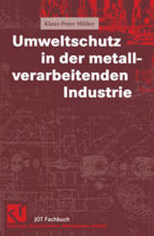 Umweltschutz in der metallverarbeitenden Industrie