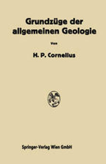Grundzüge der allgemeinen Geologie