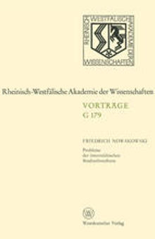 Probleme der österreichischen Strafrechtsreform: 171. Sitzung am 24. November 1971 in Düsseldorf