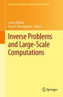 Inverse Problems and Large-Scale Computations