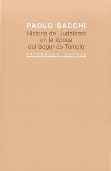 Historia del Judaísmo en la época del Segundo Templo