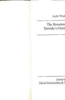 Joyful Wisdom, the Resurrection in Derrida's Glorious Glas