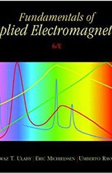 Fundamentals of Applied Electromagnetics 6e: Excercise Solutions