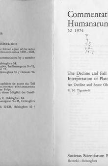 The decline and fall of the Neoplatonic interpretation of Plato