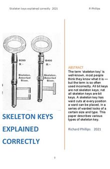 Skeleton Keys Explained Correctly
