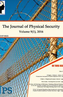 The Journal of Physical Security Volume 9 Issue 1 B - JPS 9(1) B