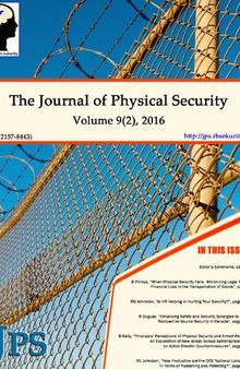 The Journal of Physical Security Volume 9 Issue 2 - JPS 9(2)