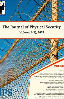 The Journal of Physical Security Volume 8 Issue 1 - JPS 8(1)
