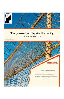 The Journal of Physical Security Volume 13 Issue 1 - JPS 13(1)