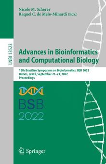 Advances in Bioinformatics and Computational Biology: 15th Brazilian Symposium on Bioinformatics, BSB 2022 Buzios, Brazil, September 21–23, 2022 Proceedings