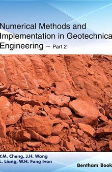 Numerical Methods and Implementation in Geotechnical Engineering – Part 2